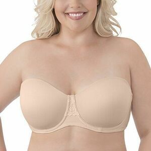 Vanity Fair Women's  36C Strapless Full Figure Underwire Bra 74380, Nude